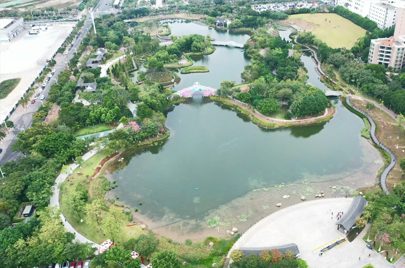 佛山市映月湖公園水體生態(tài)修復(fù)項(xiàng)目